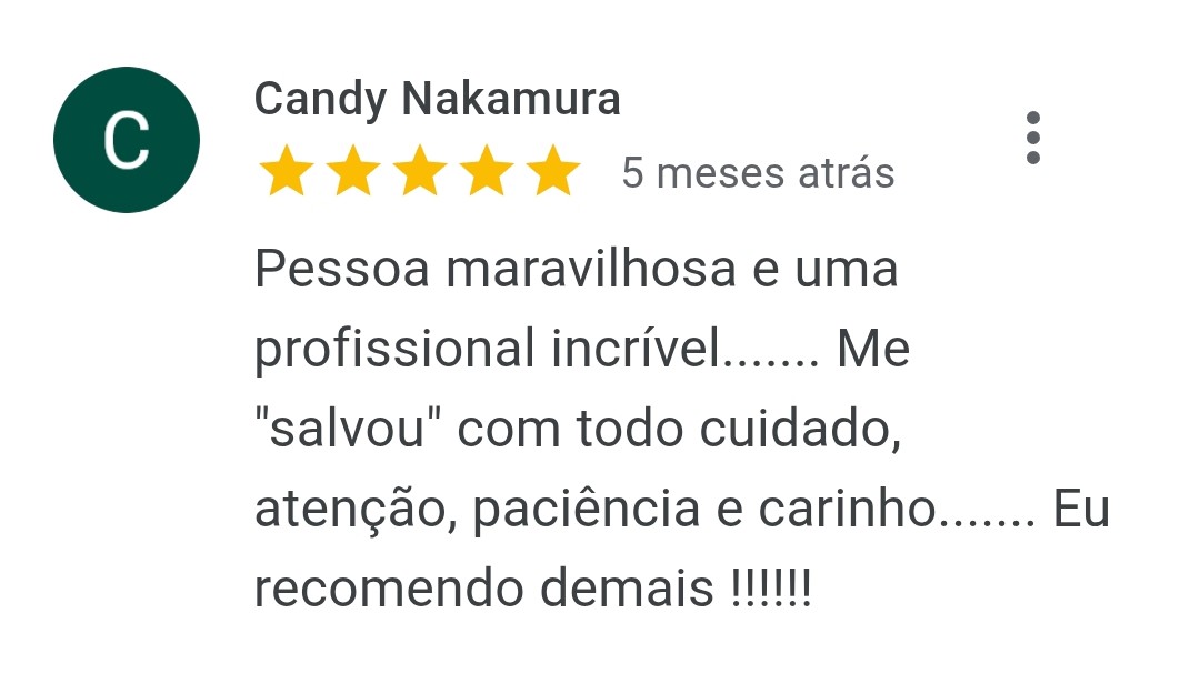 Depoimento de paciente 6